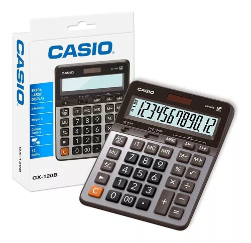 CALCULADORA CASIO GX-120B