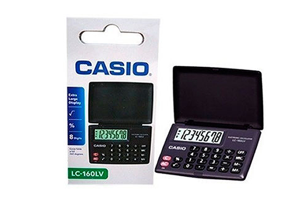 CALCULADORA DE BOLSILLO CASIO LC-160